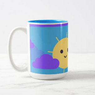 Sunshine Coffee Cup Zweifarbige Tasse
