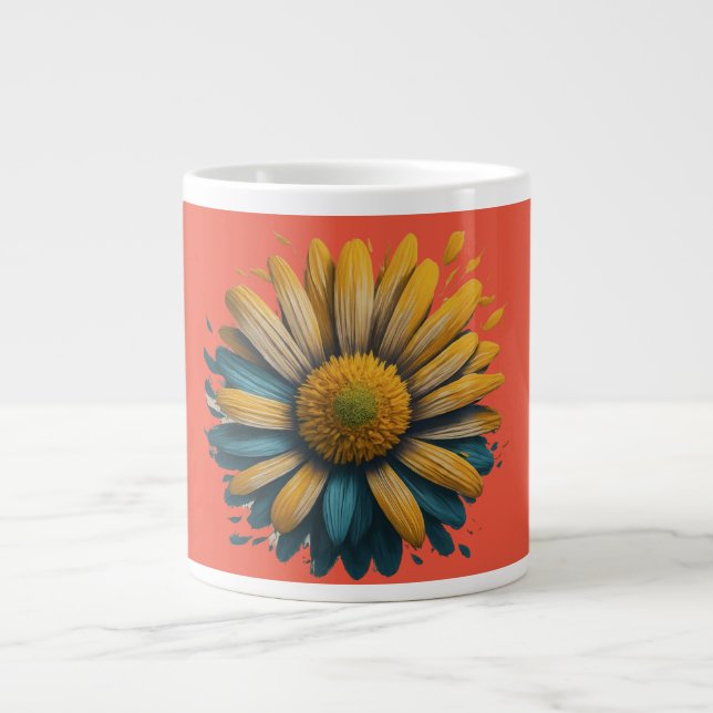 Sunshine Daisy Jumbo-Tasse (Vorderseite)