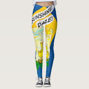 "Sunshine Daze" Leggings