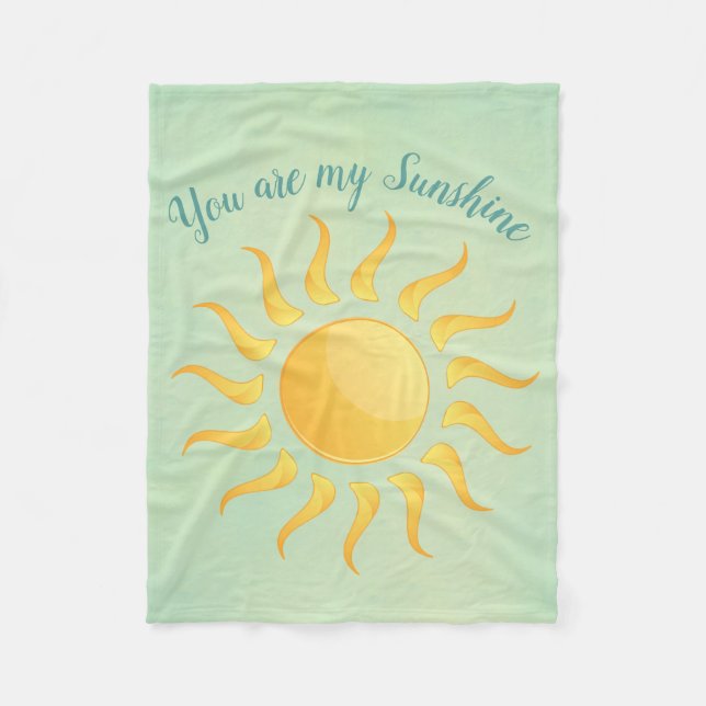Sunshine Design Fleece Blanket (Vorderseite)