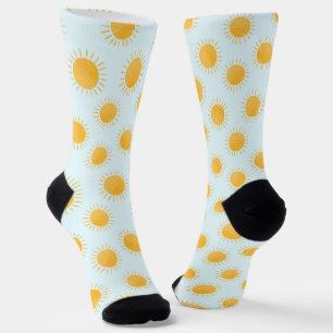 Sunshine Doodle Day Pattern Socken