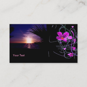 Sunshine Dream Business Card Visitenkarte