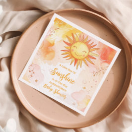 Sunshine Gender Neutral Boho Sun Serviette