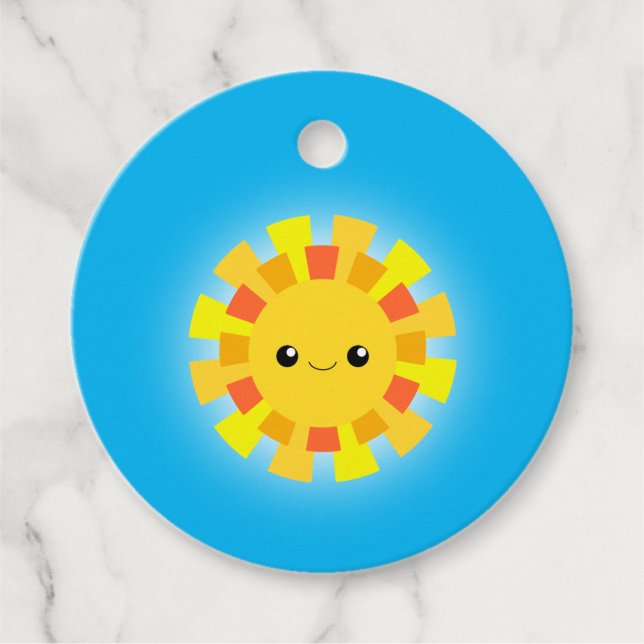 Sunshine Geschenkanhänger (Vorderseite)