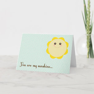 Sunshine Greeting Card Karte