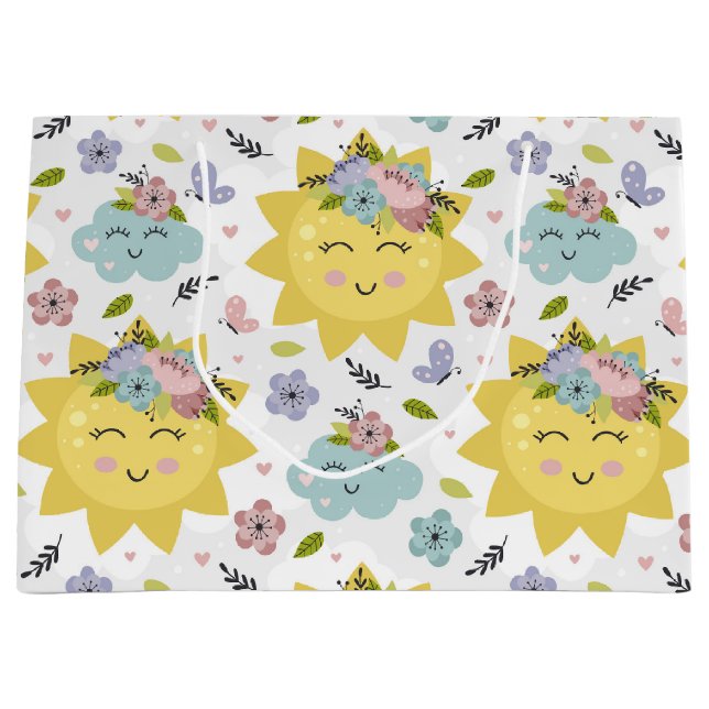 Sunshine Große Geschenktüte (Vorderseite)