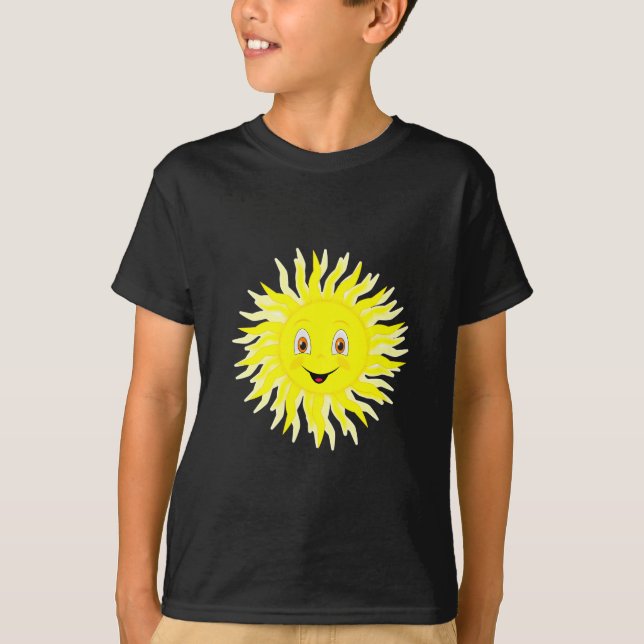 Sunshine Happy Face T-Shirt (Vorderseite)