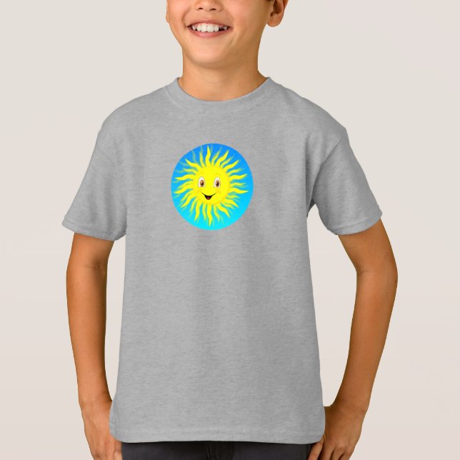 Sunshine Happy Face T-Shirt (Vorderseite)