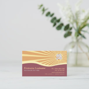 Sunshine Hills Earth Curves Business Card Visitenkarte