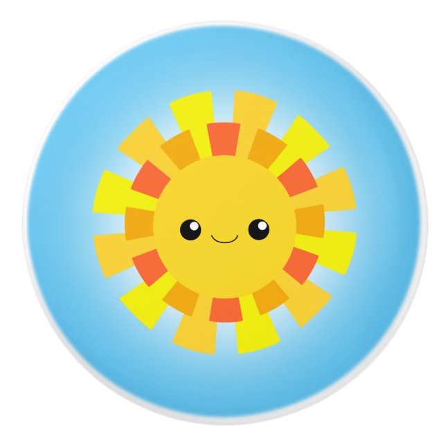 Sunshine Keramikknauf (Vorderseite)