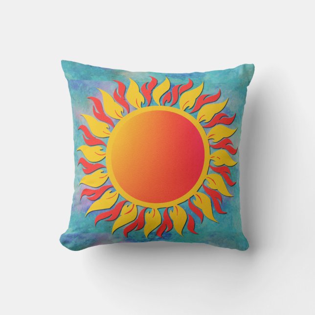 Sunshine Kissen (Vorderseite)
