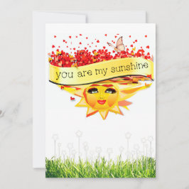 SUNSHINE KISSES EINLADUNG