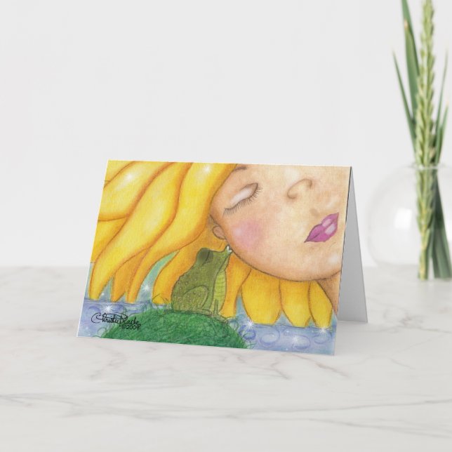 Sunshine Kisses Karte (Vorderseite)