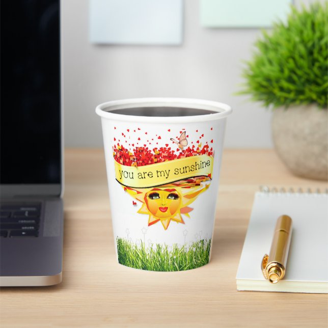 SUNSHINE KISSES PAPPBECHER (InSitu)