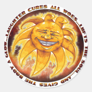 Sunshine Laghter Stickers