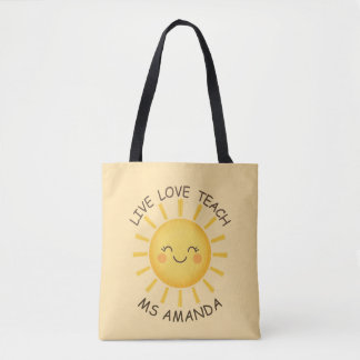 Sunshine Live Love Teach Personalized Teacher 