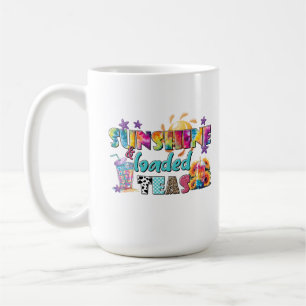 Sunshine & Loaded Tees T-Shirt Kaffeetasse