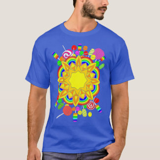 Sunshine Lollipops und Rainbows T-Shirt