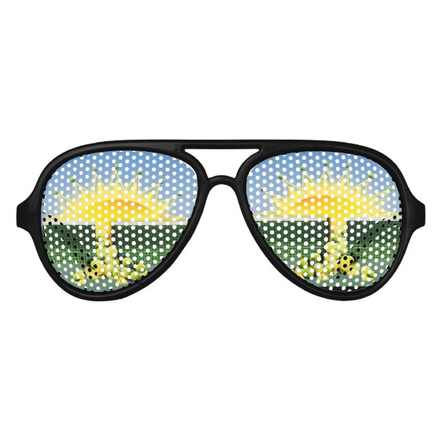SUNSHINE MATCH Accent Pillow Partybrille (Vorderseite)