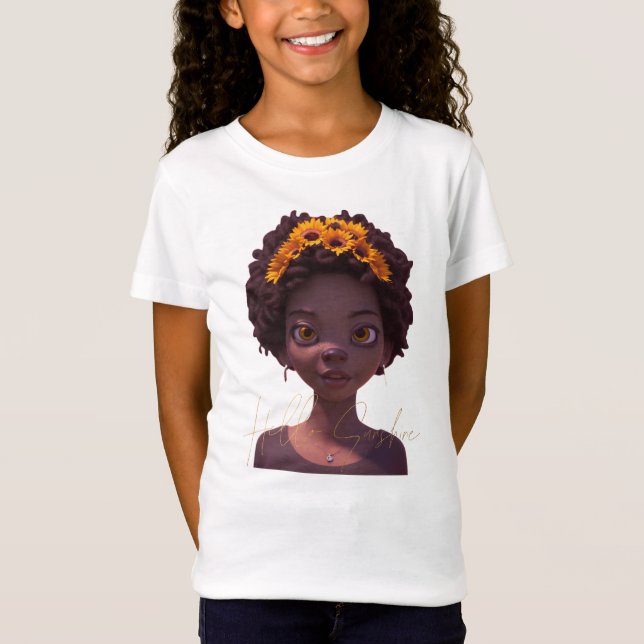 Sunshine & Melanin T-Shirt (Vorderseite)