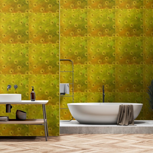 Sunshine Mixed Media Tapete (Badezimmer)