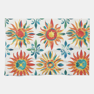 Sunshine Motif Geschirrtuch