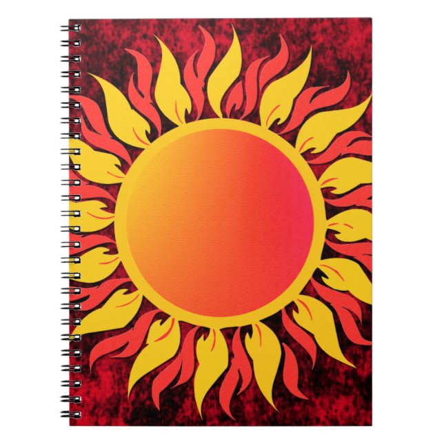 Sunshine Notizblock (Vorderseite)
