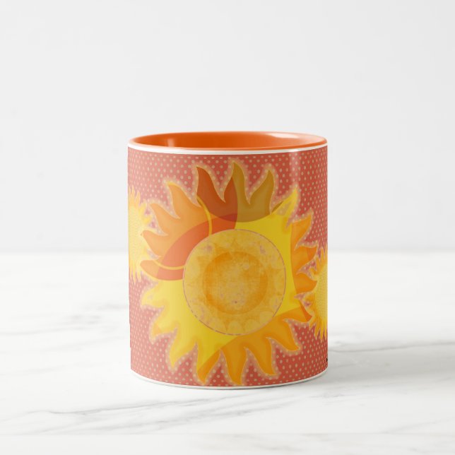 Sunshine Orange Tasse (Mittel)