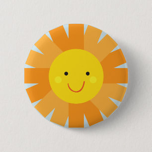 Sunshine Party Button - Abzeichen für Party
