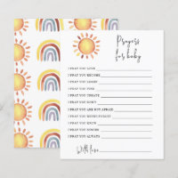 Sunshine Party | Gebete für Baby
