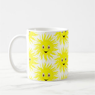 Sunshine Pattern Baby Kaffeetasse