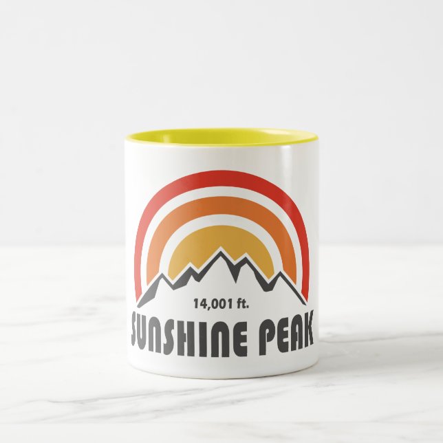 Sunshine Peak Zweifarbige Tasse (Mittel)