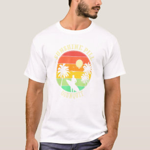 Sunshine Pill Ogunquit Summer Maine Tropical Beach T-Shirt