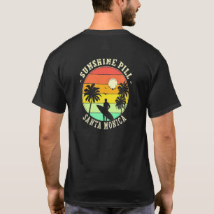 Sunshine Pill Santa Monica Sommer California Tropi T-Shirt