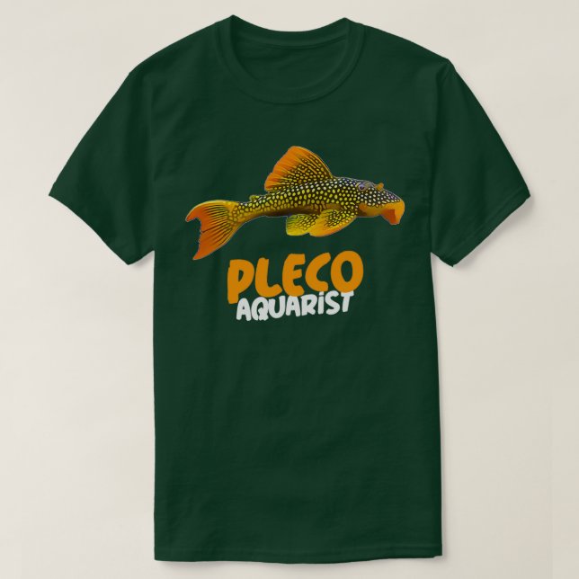Sunshine Pleco Aquarist Shirt (Design vorne)