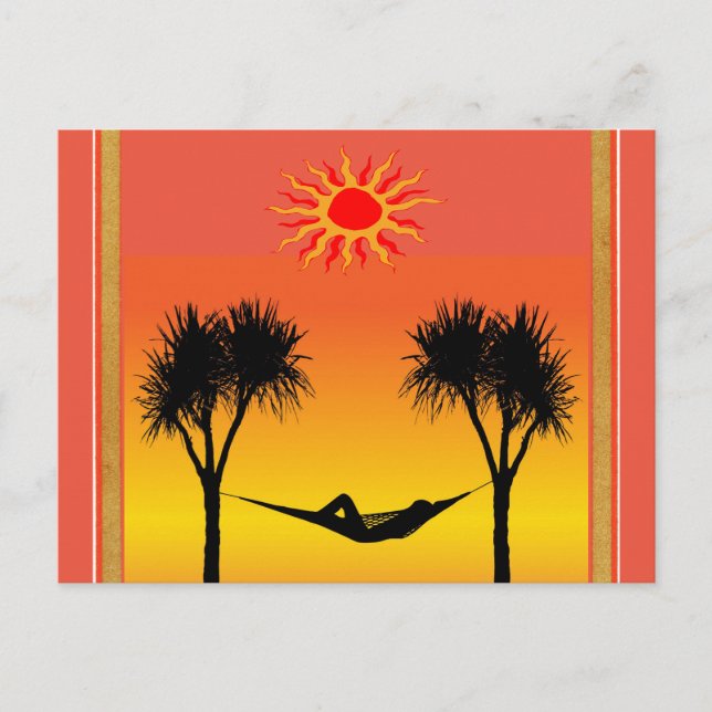 Sunshine Postcard Postkarte (Vorderseite)