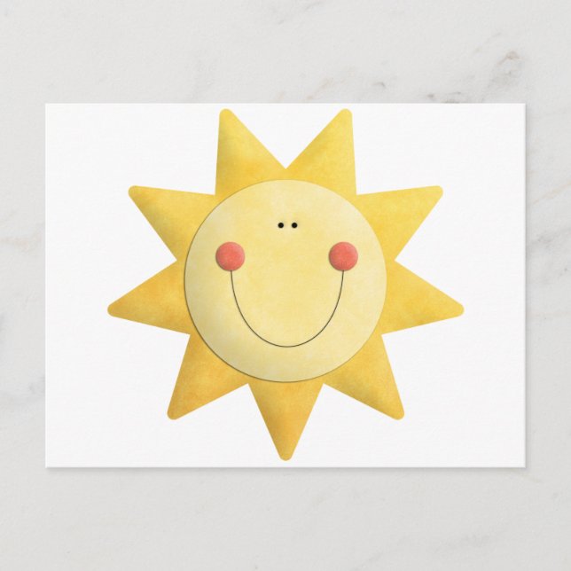 Sunshine Postcard Postkarte (Vorderseite)