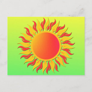 Sunshine Postkarte