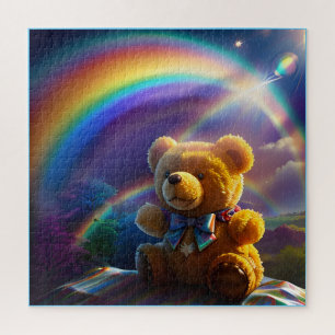 Sunshine Rainbow Teddy Bear Wonderland Puzzle