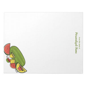 Sunshine Red & Yellow Texpad Slide of Sunshine Notizblock