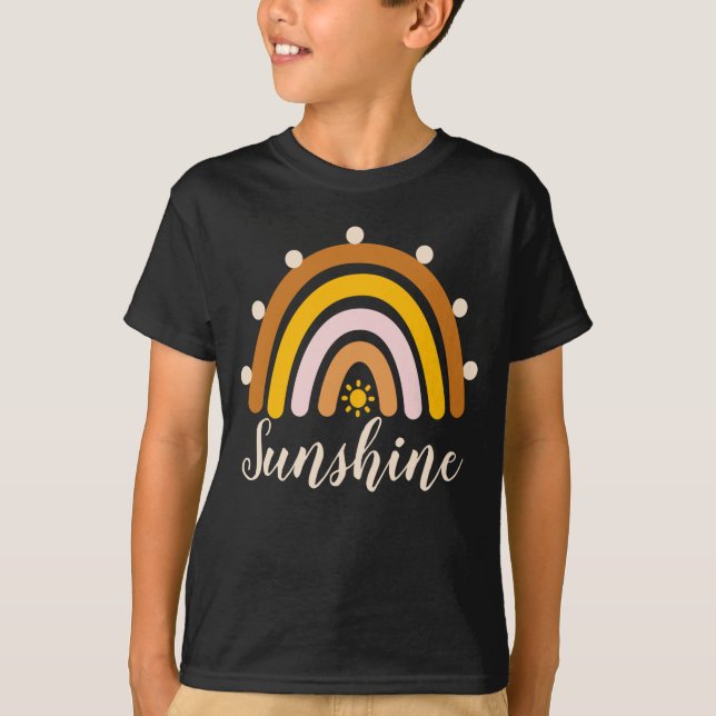 Sunshine - Regenbogen Sunshine T-Shirt (Vorderseite)