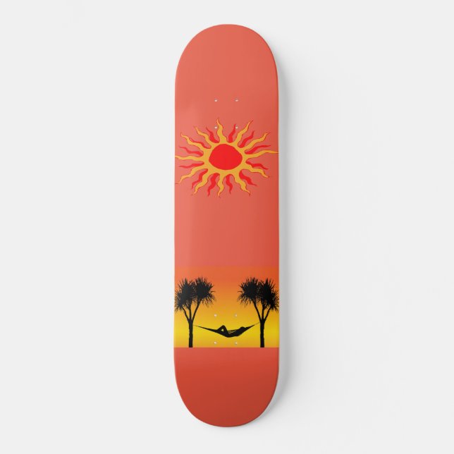 Sunshine Skateboard (Vorderseite)