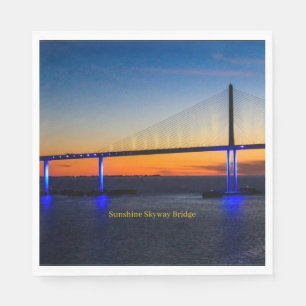 Sunshine Skyway Bridge, Florida Serviette