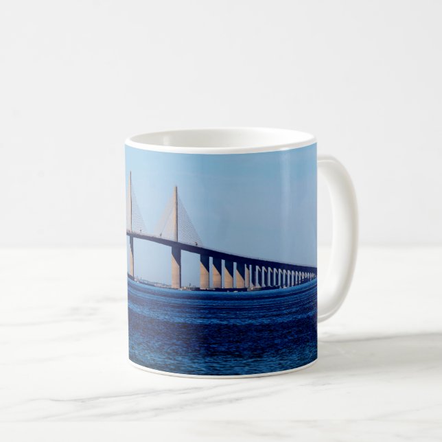 Sunshine Skyway Bridge Kaffeetasse (VorderseiteRechts)