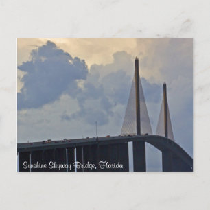 Sunshine Skyway Bridge Postcard Postkarte