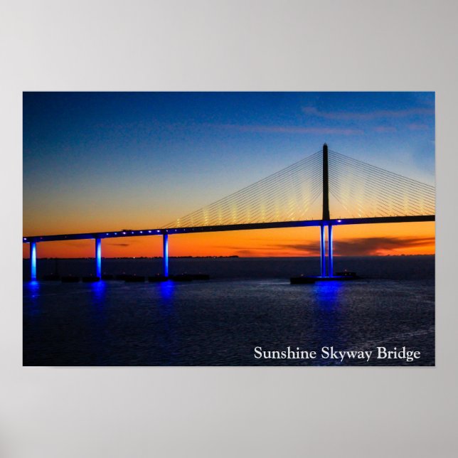Sunshine Skyway Bridge Poster (Vorne)