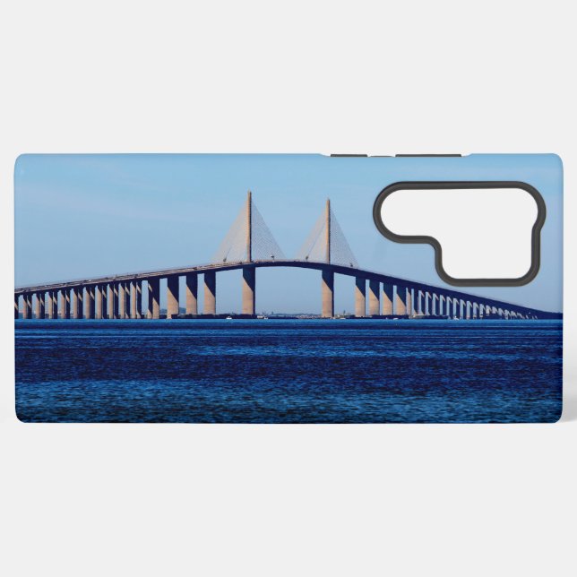 Sunshine Skyway Bridge Samsung Handy Cases Galaxy Hülle (Rückseite (Horizontal))