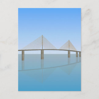 Sunshine Skyway Bridge: Tampa Bay: Postkarte