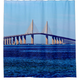 Sunshine Skyway Brücke Duschvorhang