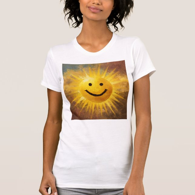 Sunshine Smile — Radiate Joy Everywhere You Go T-Shirt (Vorderseite)